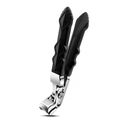 Cleşte de unghii ergonomic din oțel inoxidabil pentru seniori – mâner lung antialunecare pentru unghii groase (mâini și picioare)